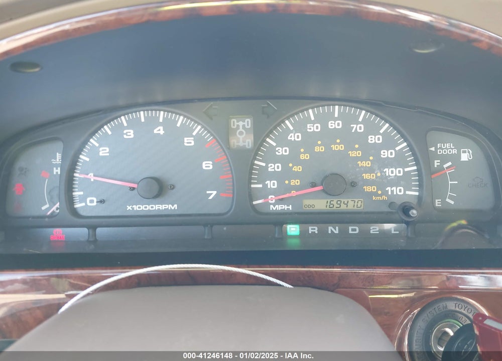 1999 TOYOTA 4RUNNER LIMITED V6 VIN: JT3HN87R2X9018629