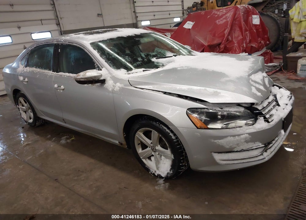 2012 VOLKSWAGEN PASSAT 2.5L SE VIN: 1VWBP7A30CC096427