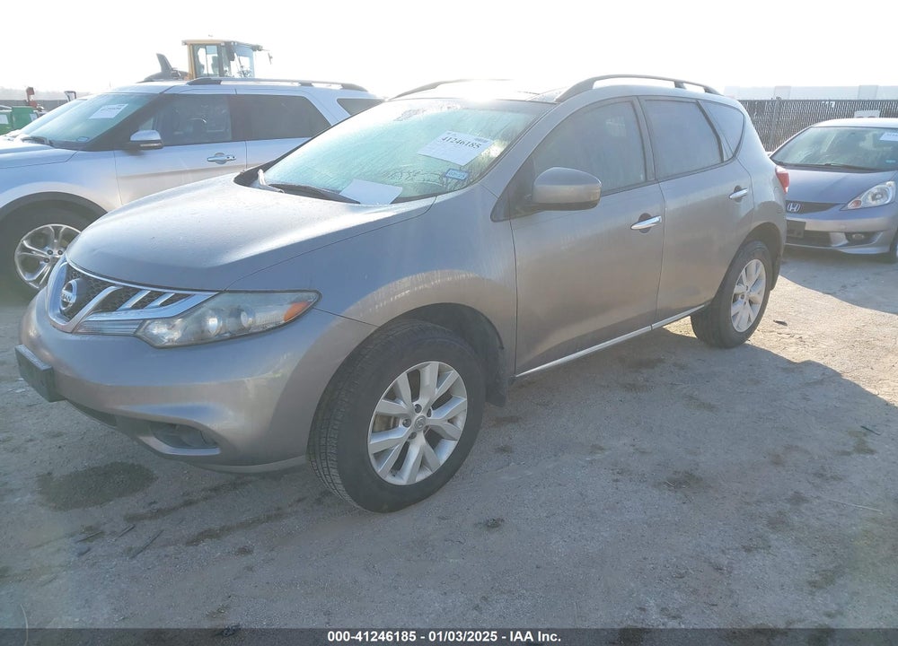 2012 NISSAN MURANO SL VIN: JN8AZ1MUXCW113019