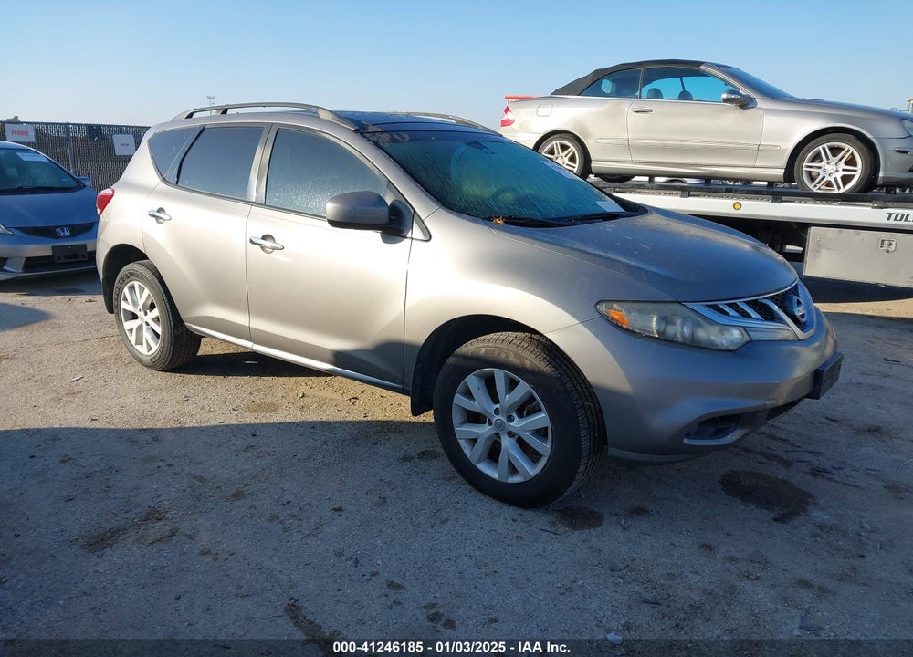 2012 NISSAN MURANO SL VIN: JN8AZ1MUXCW113019