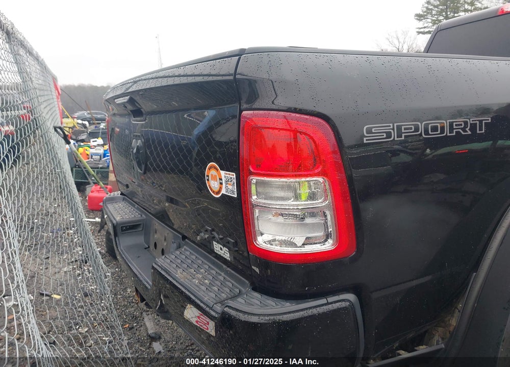 2019 RAM 3500 BIG HORN  4X4 8' BOX VIN: 3C63R3HLXKG609847
