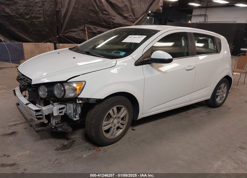 2016 CHEVROLET SONIC LT AUTO VIN: 1G1JC6SH0G4160490