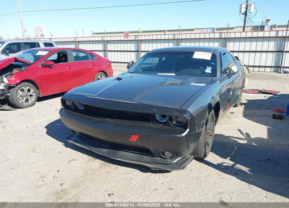 2012 DODGE CHALLENGER VIN: 2C3CDYAG3CH275622