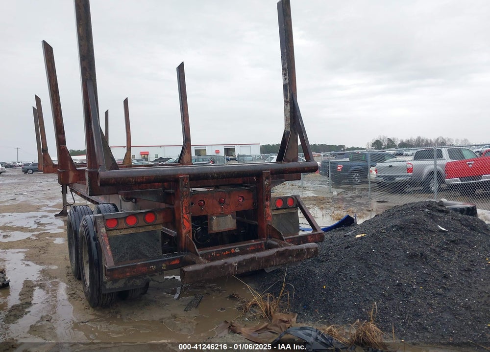 1996 MAGNOLIA LOGGING TRAILER VIN: 1M9BA4225T1435092