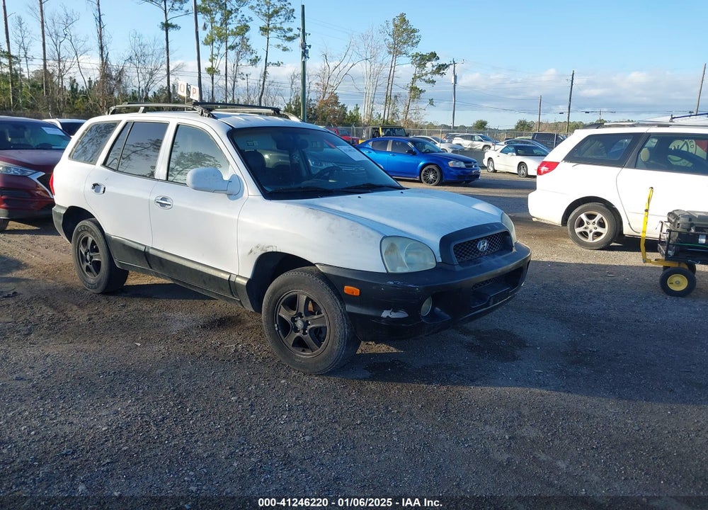 2003 HYUNDAI SANTA FE GLS/LX VIN: KM8SC13D43U383292