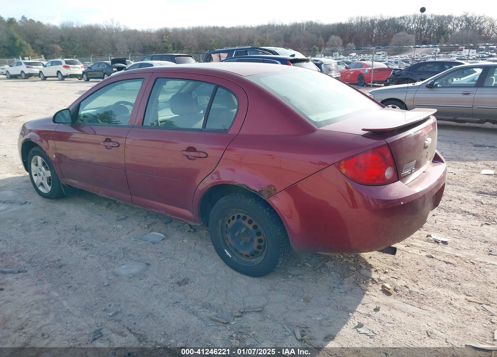 2007 CHEVROLET COBALT VIN: 1G1AL55F377166030