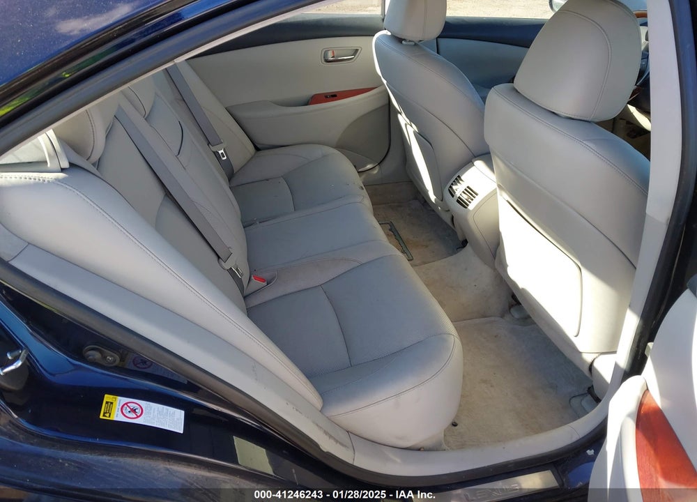 2007 LEXUS ES 350 VIN: JTHBJ46G272135074