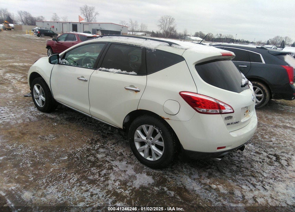 2011 NISSAN MURANO SV VIN: JN8AZ1MW1BW177689