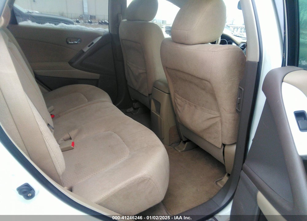 2011 NISSAN MURANO SV VIN: JN8AZ1MW1BW177689
