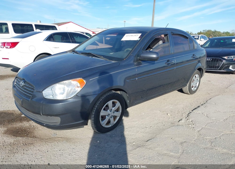 2010 HYUNDAI ACCENT GLS VIN: KMHCN4ACXAU443454