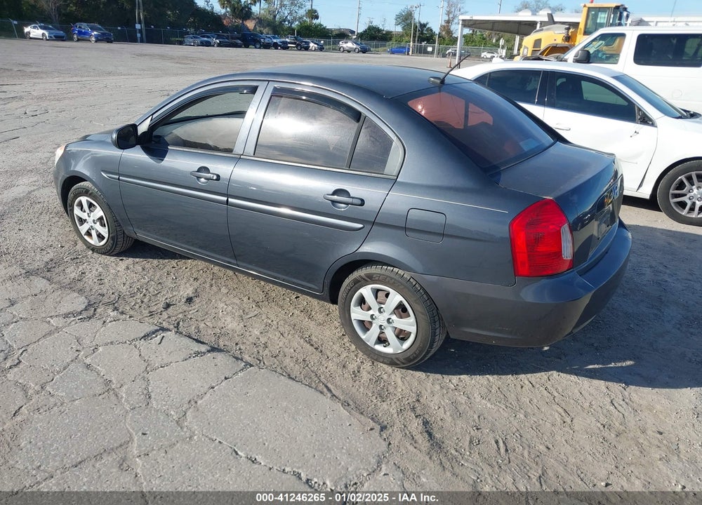 2010 HYUNDAI ACCENT GLS VIN: KMHCN4ACXAU443454