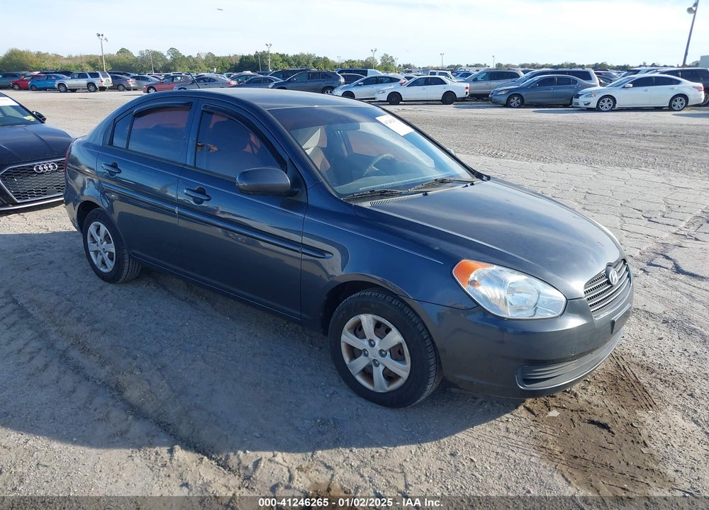 2010 HYUNDAI ACCENT GLS VIN: KMHCN4ACXAU443454