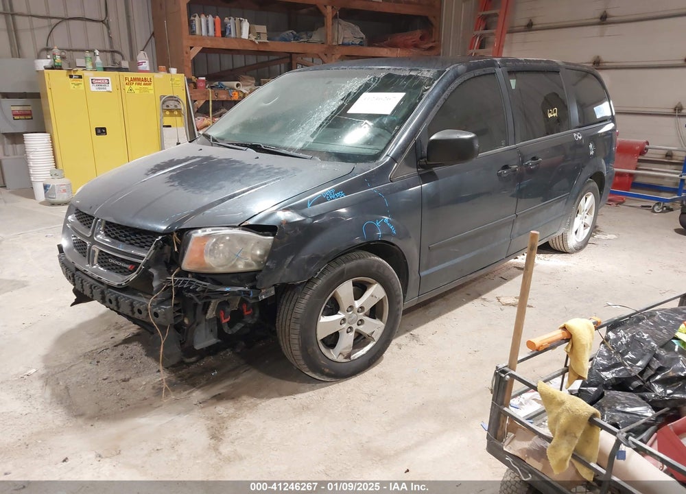 2013 DODGE GRAND CARAVAN SE VIN: 2C4RDGBG3DR601171