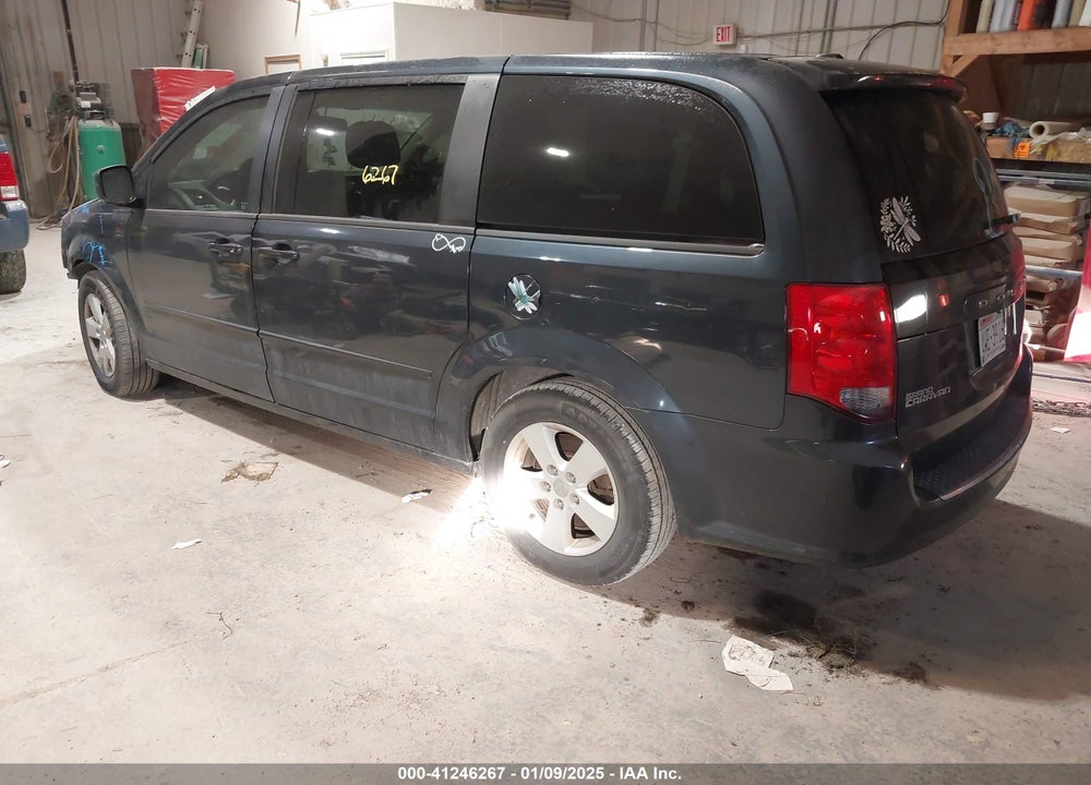 2013 DODGE GRAND CARAVAN SE VIN: 2C4RDGBG3DR601171
