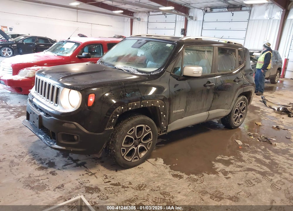 2015 JEEP RENEGADE LIMITED VIN: ZACCJBDT0FPB58572