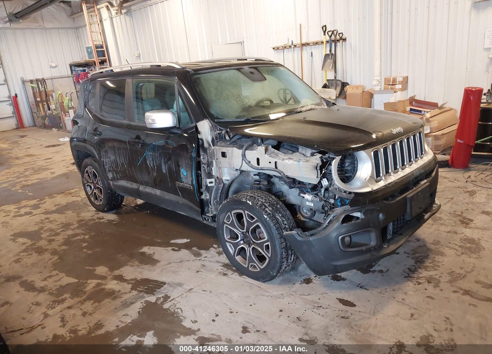 2015 JEEP RENEGADE LIMITED VIN: ZACCJBDT0FPB58572