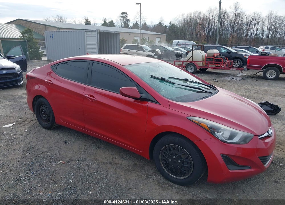 2016 HYUNDAI ELANTRA SE VIN: KMHDH4AE3GU543286