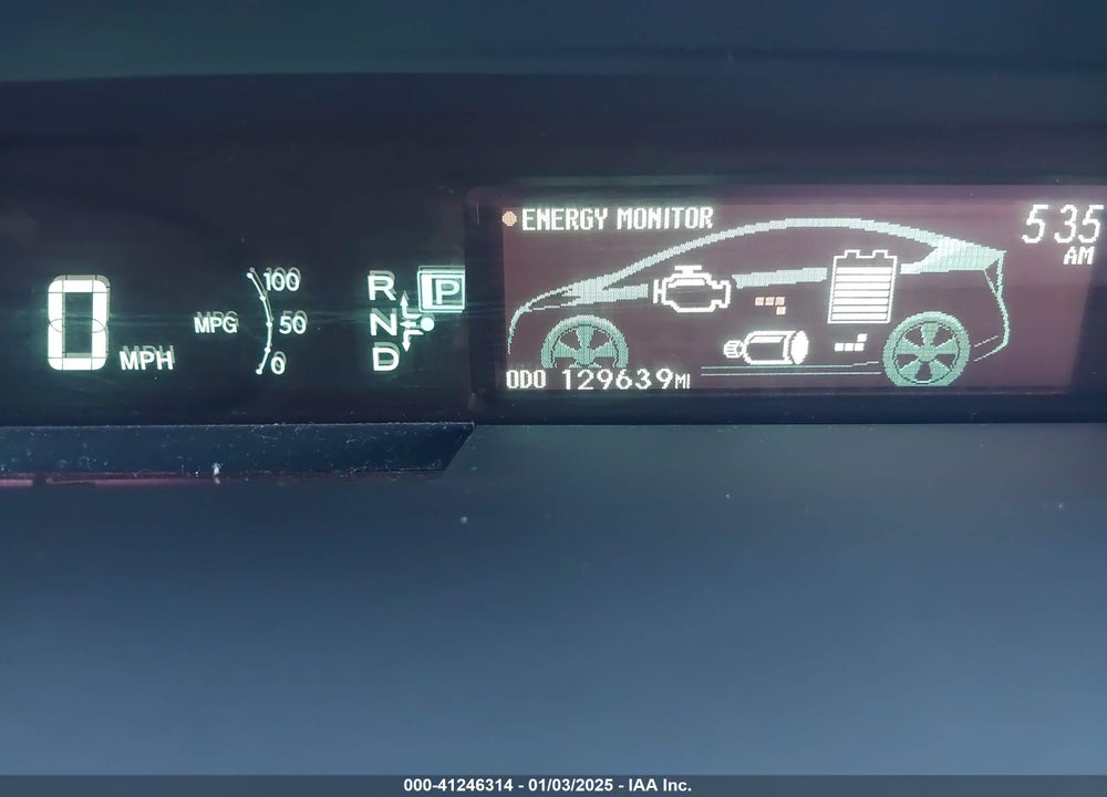 2010 TOYOTA PRIUS II VIN: JTDKN3DUXA0190657