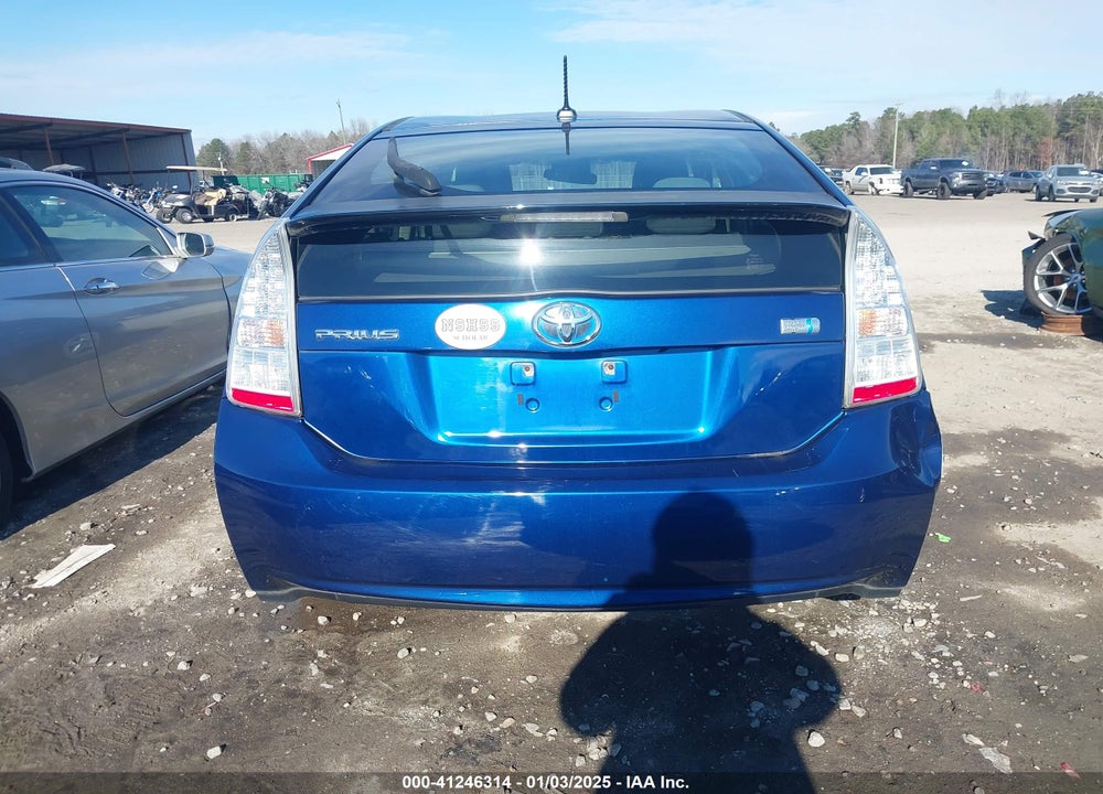 2010 TOYOTA PRIUS II VIN: JTDKN3DUXA0190657