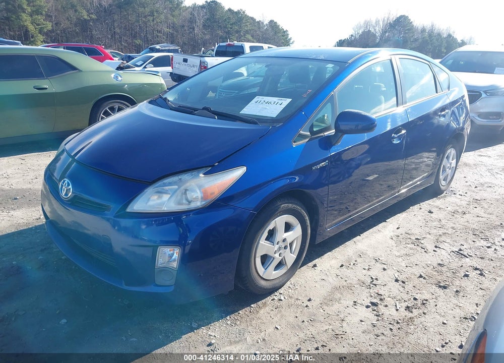2010 TOYOTA PRIUS II VIN: JTDKN3DUXA0190657
