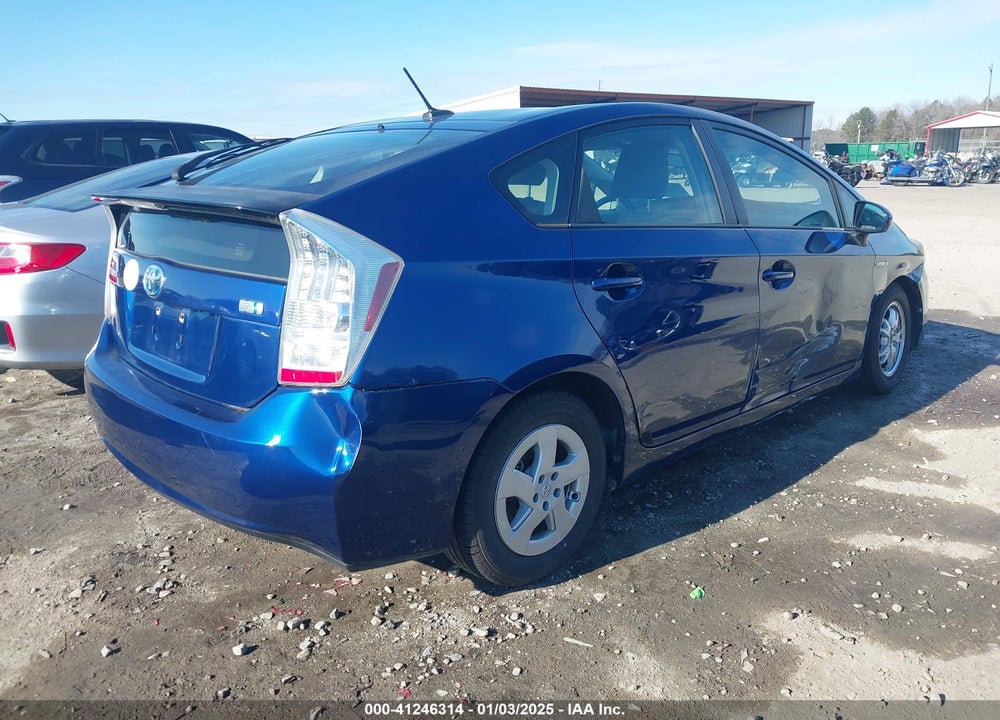 2010 TOYOTA PRIUS II VIN: JTDKN3DUXA0190657