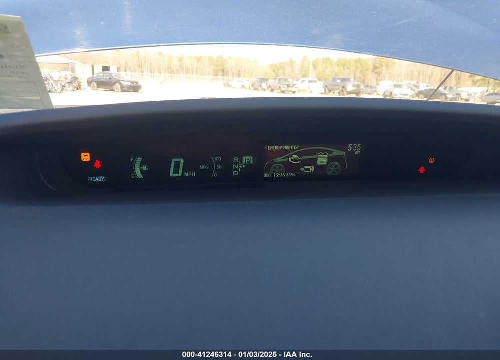 2010 TOYOTA PRIUS II VIN: JTDKN3DUXA0190657
