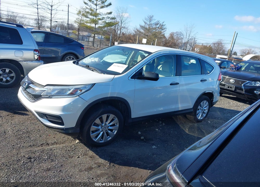 2015 HONDA CR-V LX VIN: 5J6RM4H37FL016358