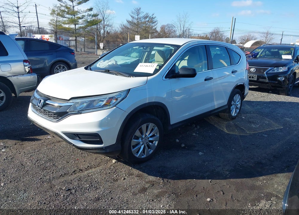 2015 HONDA CR-V LX VIN: 5J6RM4H37FL016358