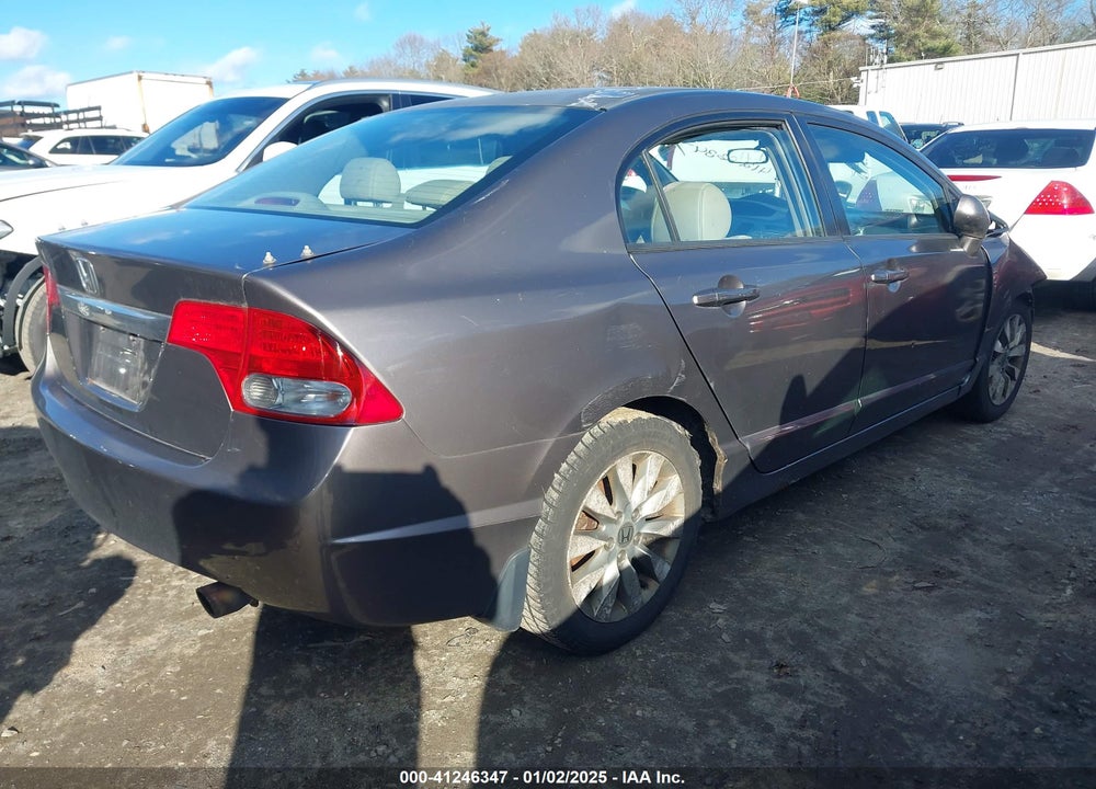 2010 HONDA CIVIC EX-L VIN: 2HGFA1F96AH521483