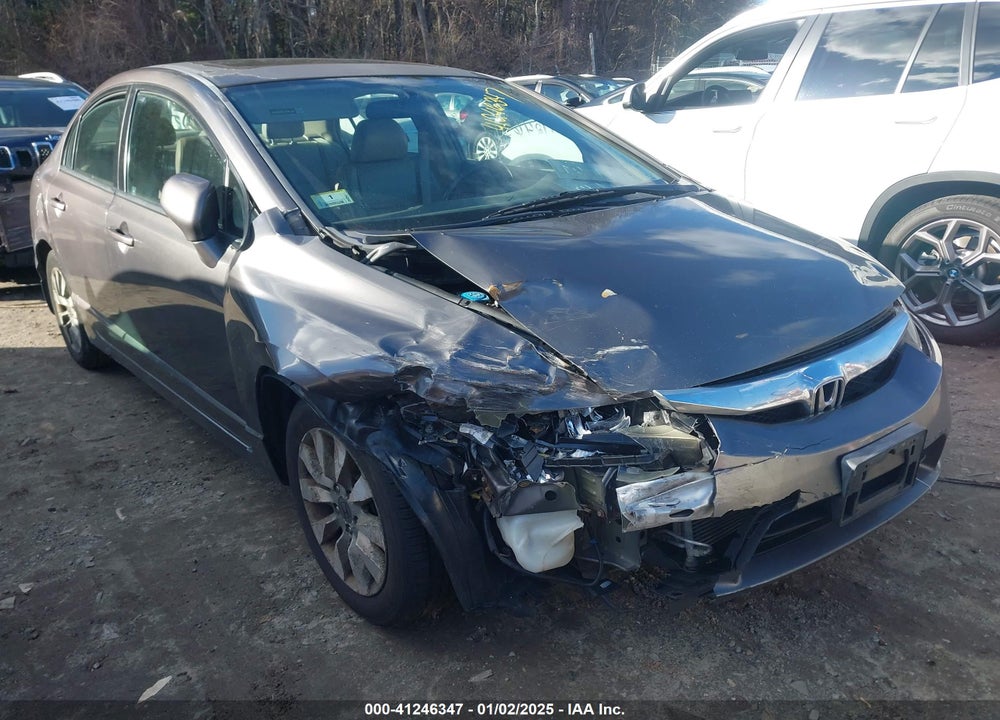 2010 HONDA CIVIC EX-L VIN: 2HGFA1F96AH521483