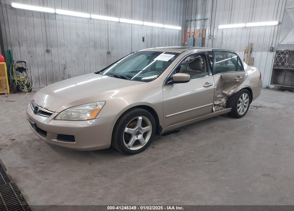2007 HONDA ACCORD 3.0 EX VIN: 1HGCM66517A078445