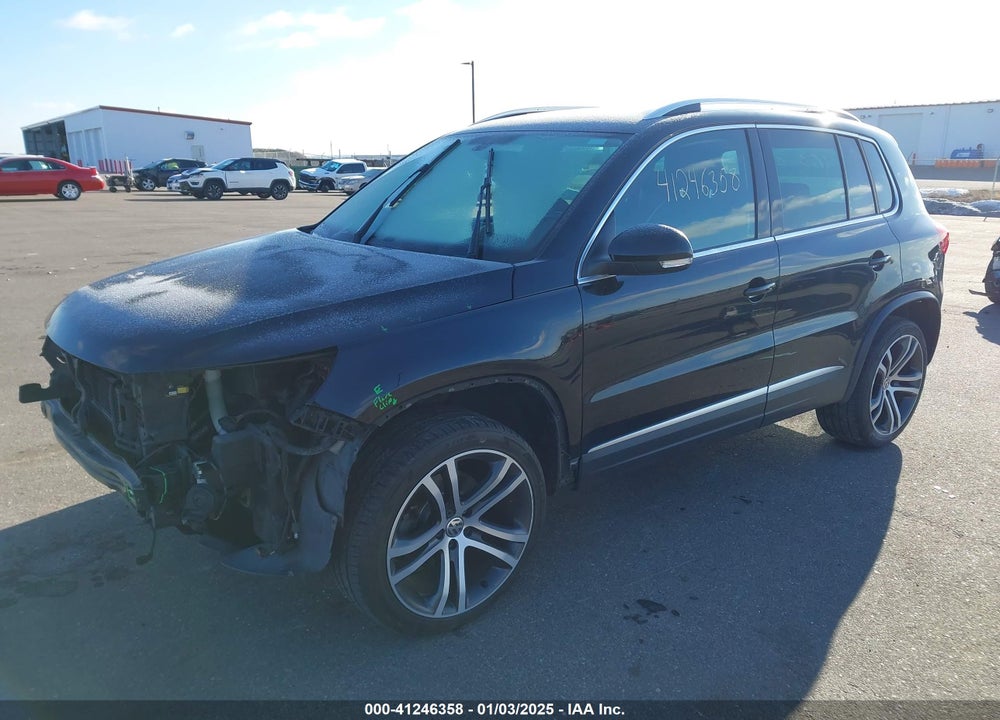 2017 VOLKSWAGEN TIGUAN 2.0T SEL VIN: WVGWV7AX4HW507746