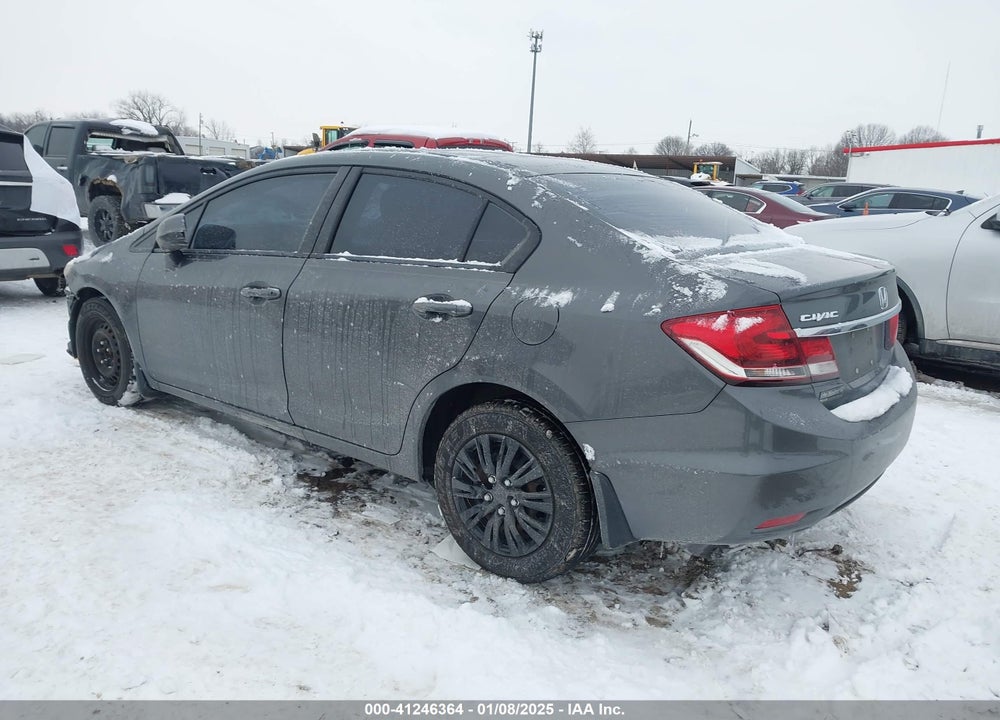 2013 HONDA CIVIC LX VIN: 2HGFB2F57DH569224