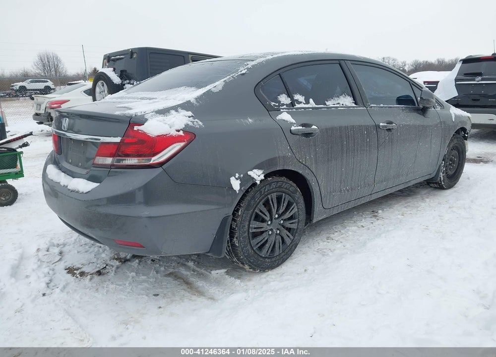 2013 HONDA CIVIC LX VIN: 2HGFB2F57DH569224