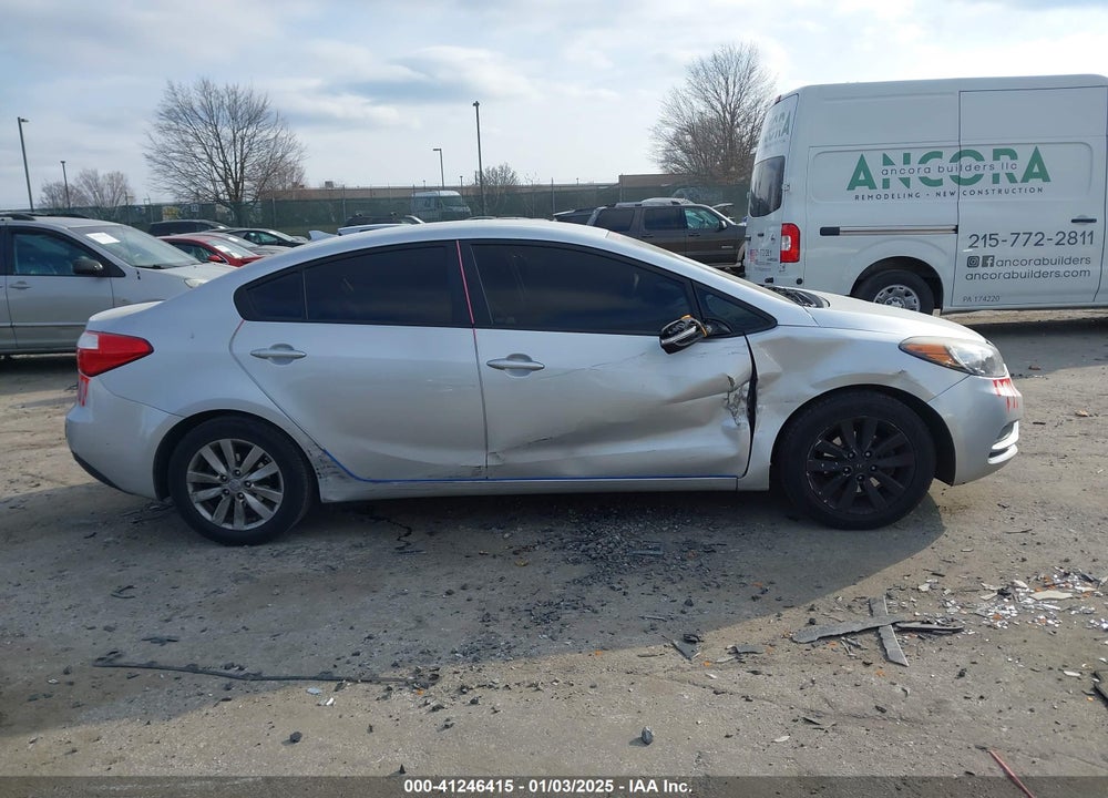 2014 KIA FORTE LX VIN: KNAFX4A69E5147053