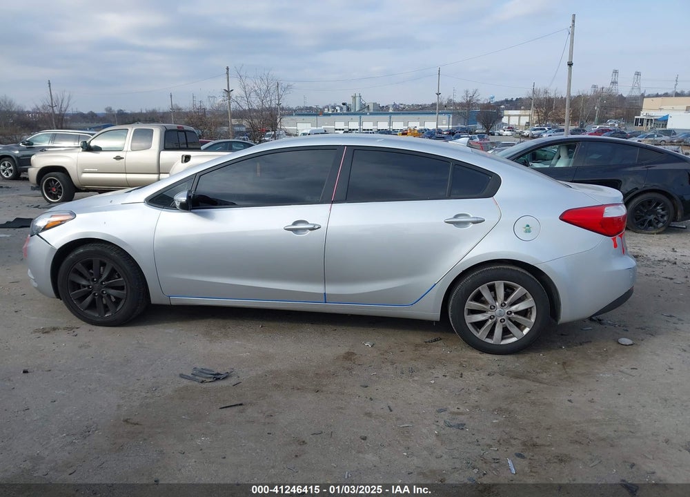 2014 KIA FORTE LX VIN: KNAFX4A69E5147053