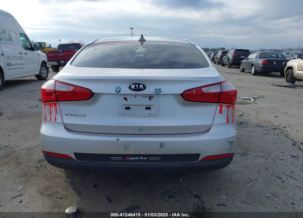 2014 KIA FORTE LX VIN: KNAFX4A69E5147053