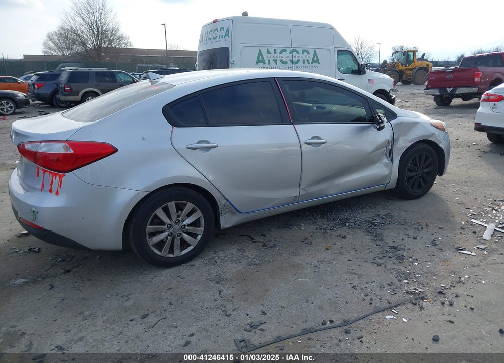 2014 KIA FORTE LX VIN: KNAFX4A69E5147053