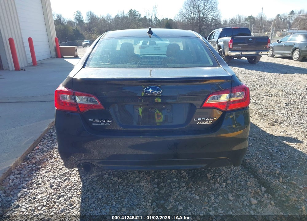 2016 SUBARU LEGACY 2.5I LIMITED VIN: 4S3BNAN64G3015056