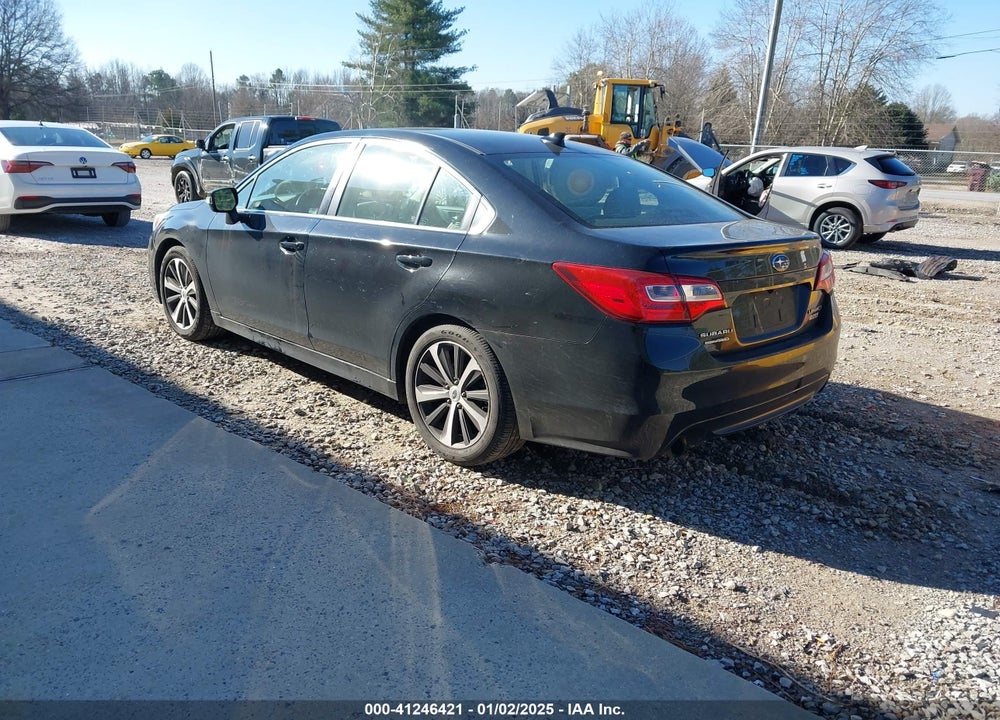 2016 SUBARU LEGACY 2.5I LIMITED VIN: 4S3BNAN64G3015056