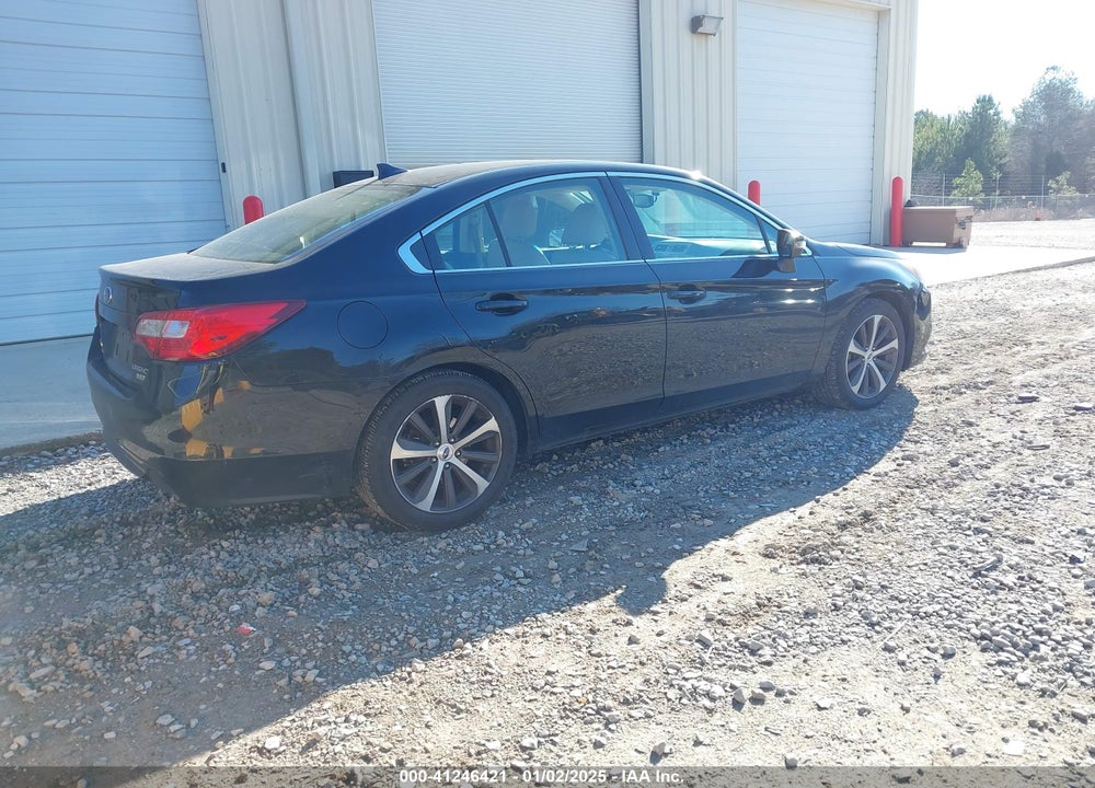 2016 SUBARU LEGACY 2.5I LIMITED VIN: 4S3BNAN64G3015056