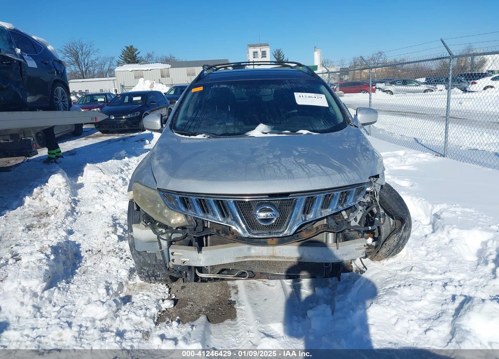2009 NISSAN MURANO LE VIN: JN8AZ18W49W122822