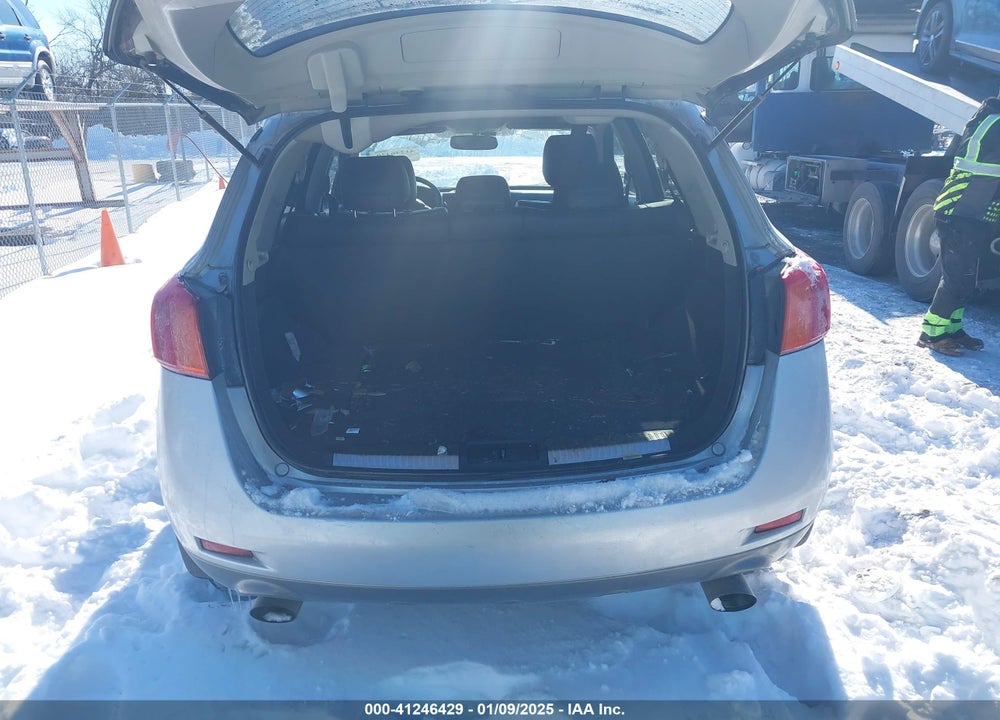 2009 NISSAN MURANO LE VIN: JN8AZ18W49W122822