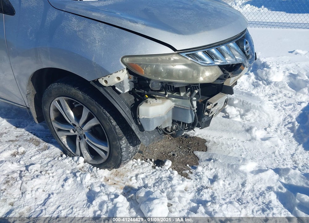 2009 NISSAN MURANO LE VIN: JN8AZ18W49W122822