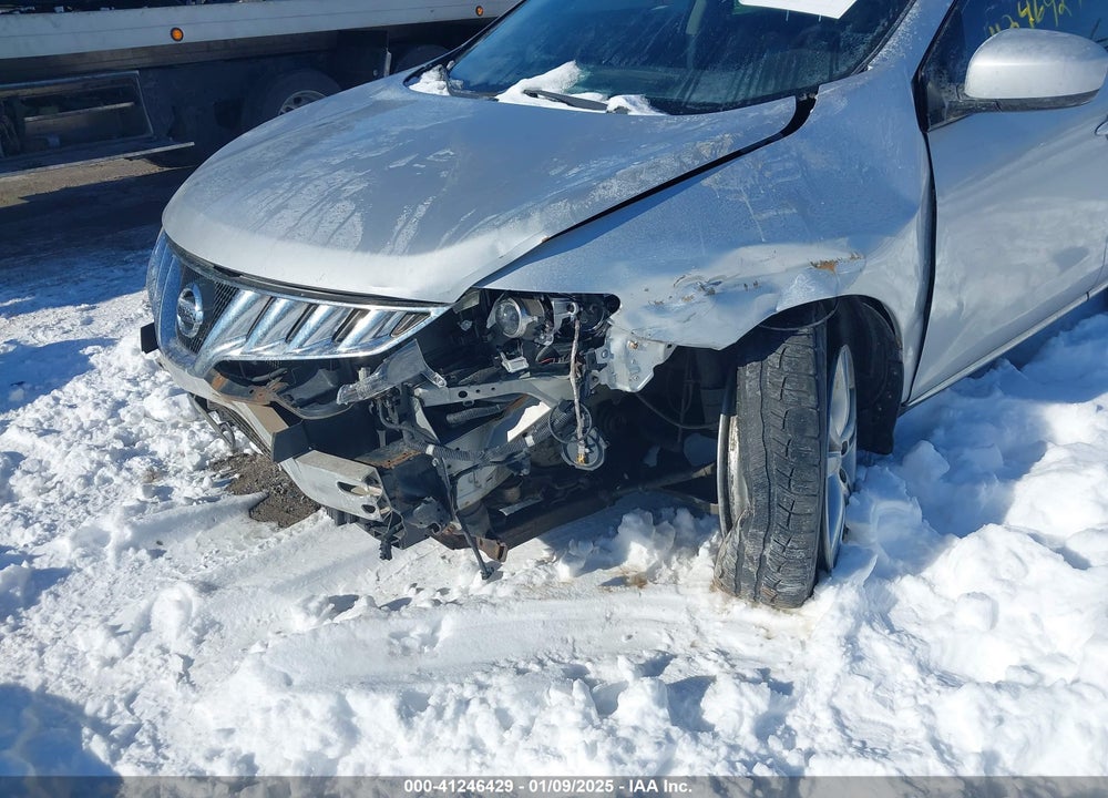 2009 NISSAN MURANO LE VIN: JN8AZ18W49W122822