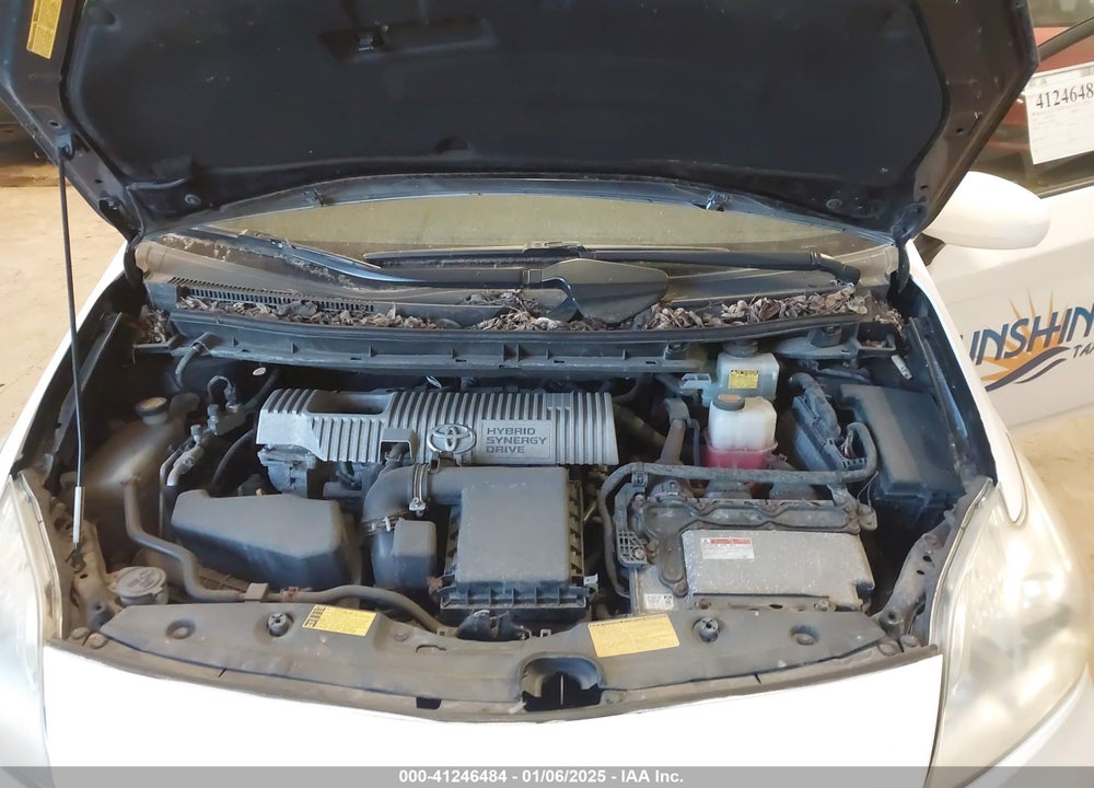 2012 TOYOTA PRIUS VIN: JTDKN3DU3C5380029