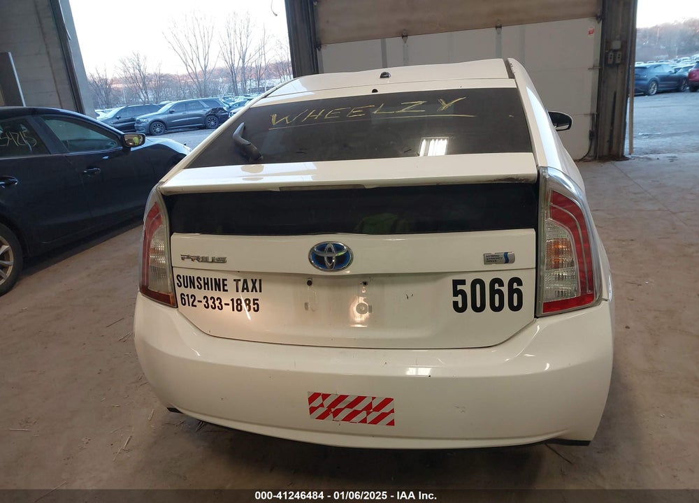 2012 TOYOTA PRIUS VIN: JTDKN3DU3C5380029