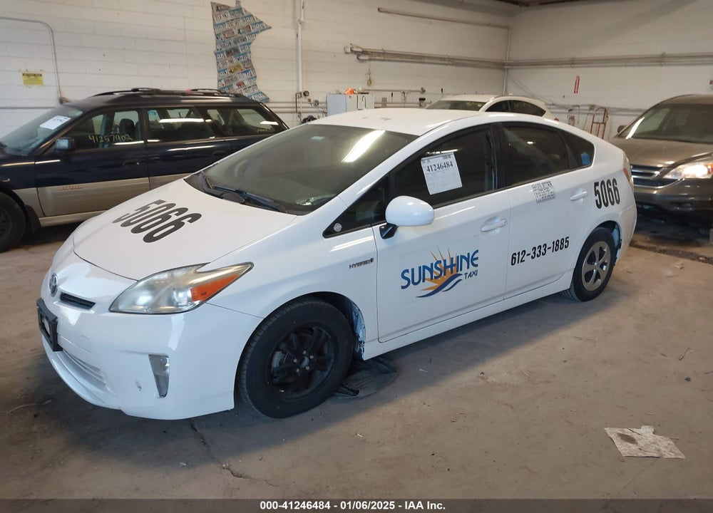 2012 TOYOTA PRIUS VIN: JTDKN3DU3C5380029