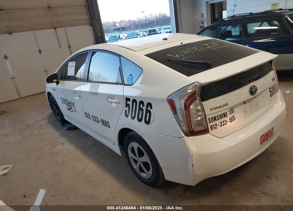 2012 TOYOTA PRIUS VIN: JTDKN3DU3C5380029