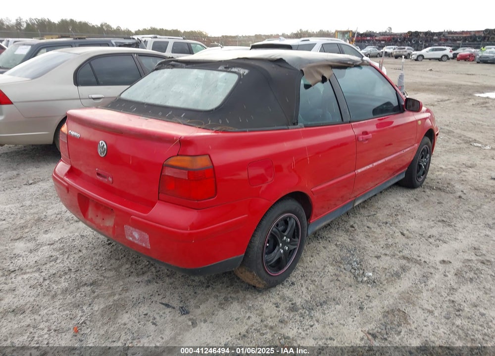 2000 VOLKSWAGEN CABRIO GL VIN: 3VWCC21V1YM803836